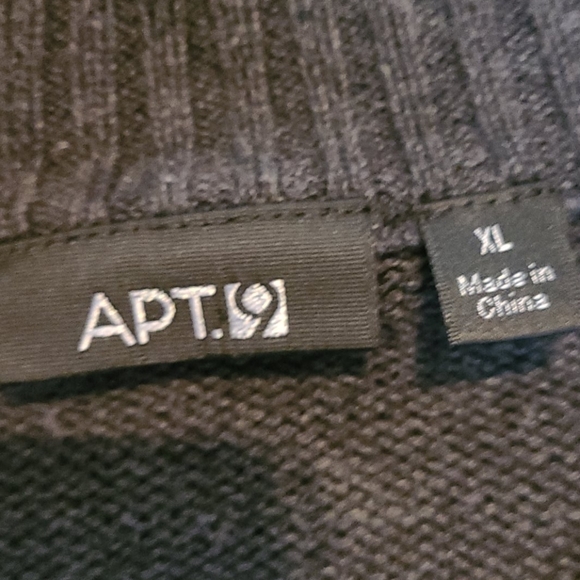 APT. 9 ZIP UP SWEATER - Picture 7 of 9